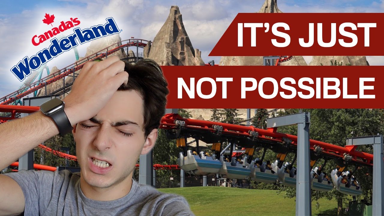 Can you ride EVERYTHING in 1 DAY at Canada's Wonderland?!! (No Fast Pass)