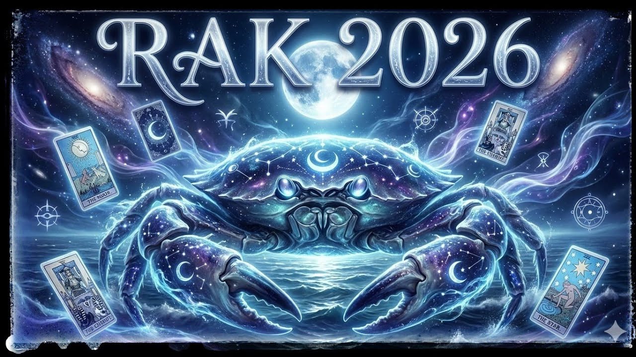 Rak ♋ Horoskop na rok 2026 🌟 
