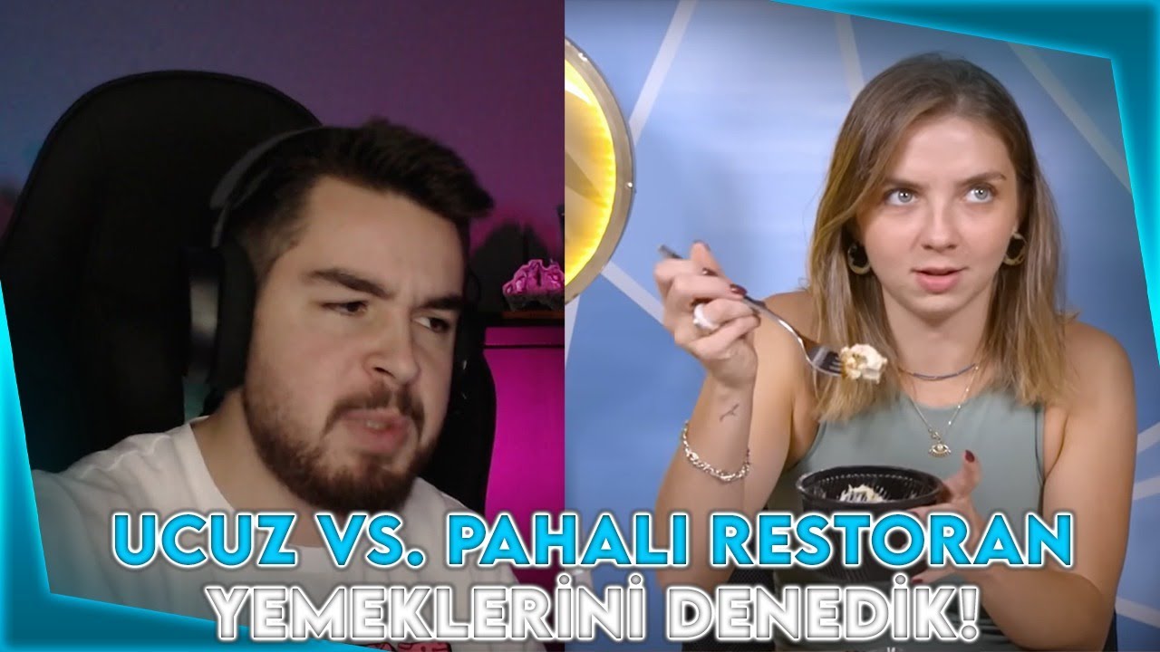 H1vezZz UCUZ vs. PAHALI RESTORAN YEMEKLERİNİ DENEDİK! İzliyor (@TepkiKolik)
