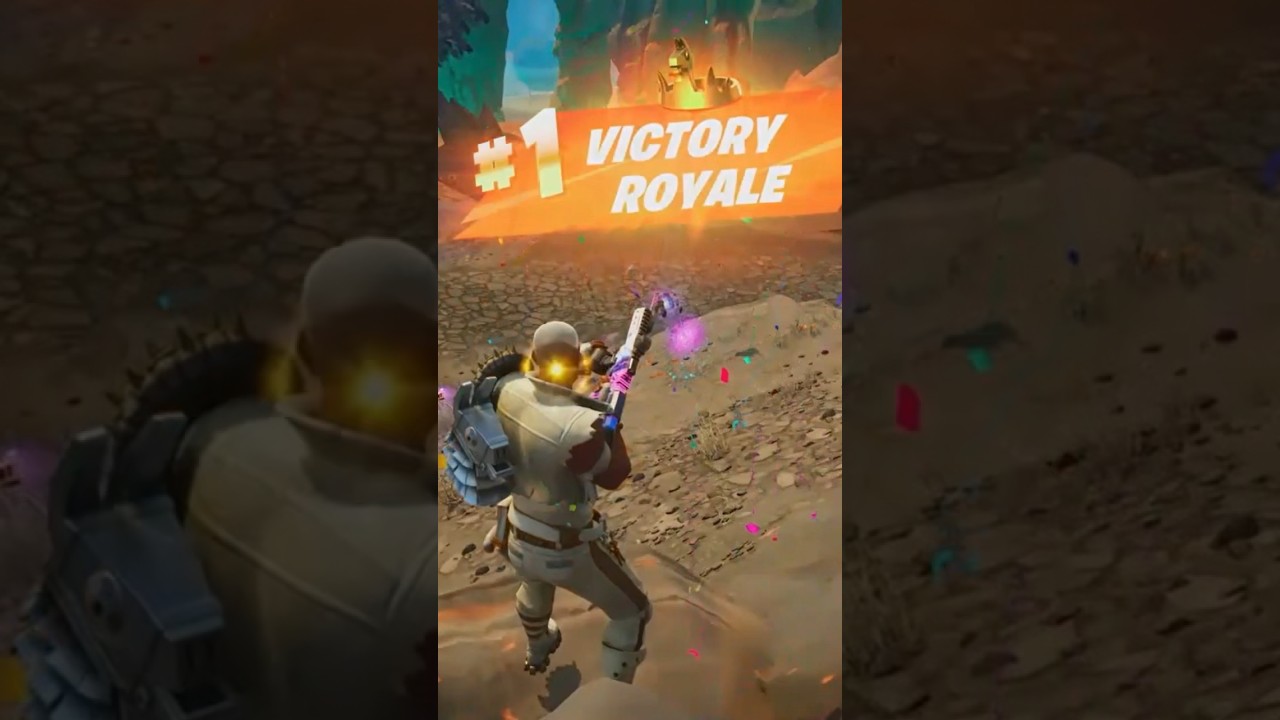 My 1st solo win on FORTNITE final kill moment! 👏#shorts #youtubeshorts #fortnite #shortsfeed