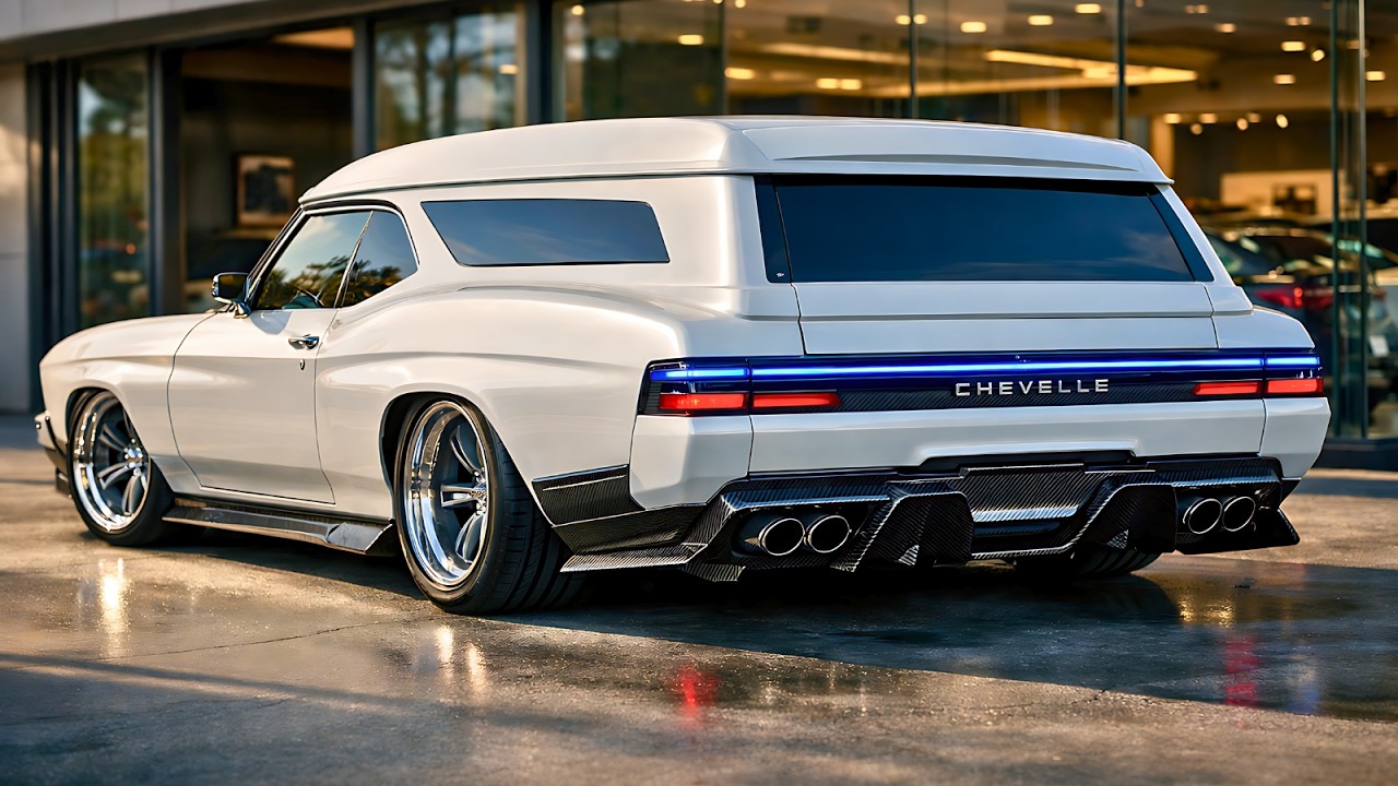 В сеть просочилась информация о кемпере Chevrolet Chevelle 2026 года… И это меняет ВСЁ!