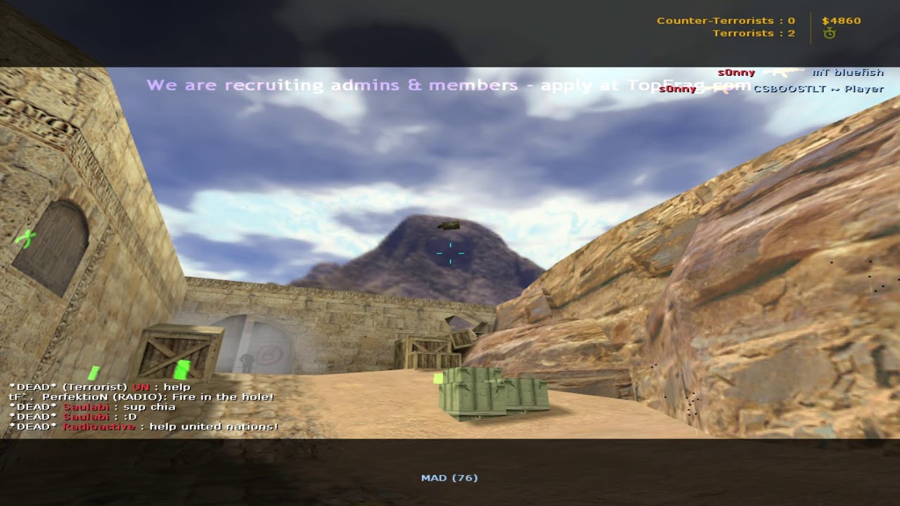 chia counter-strike 1.6 stream