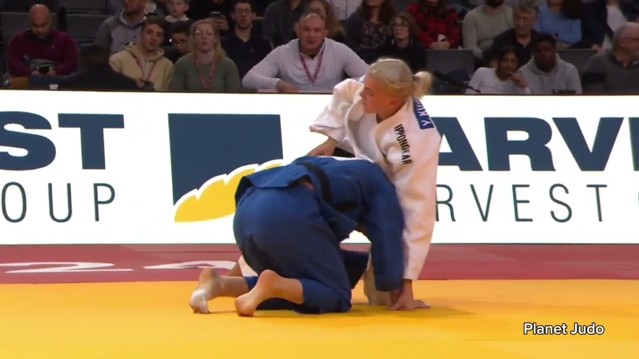 Yuliia KURCHENKO (UKR) 🆚️ Darya KANTSAVAYA (BLR) | 2 раунд/-78кг | Большой Шлем Париж 2024