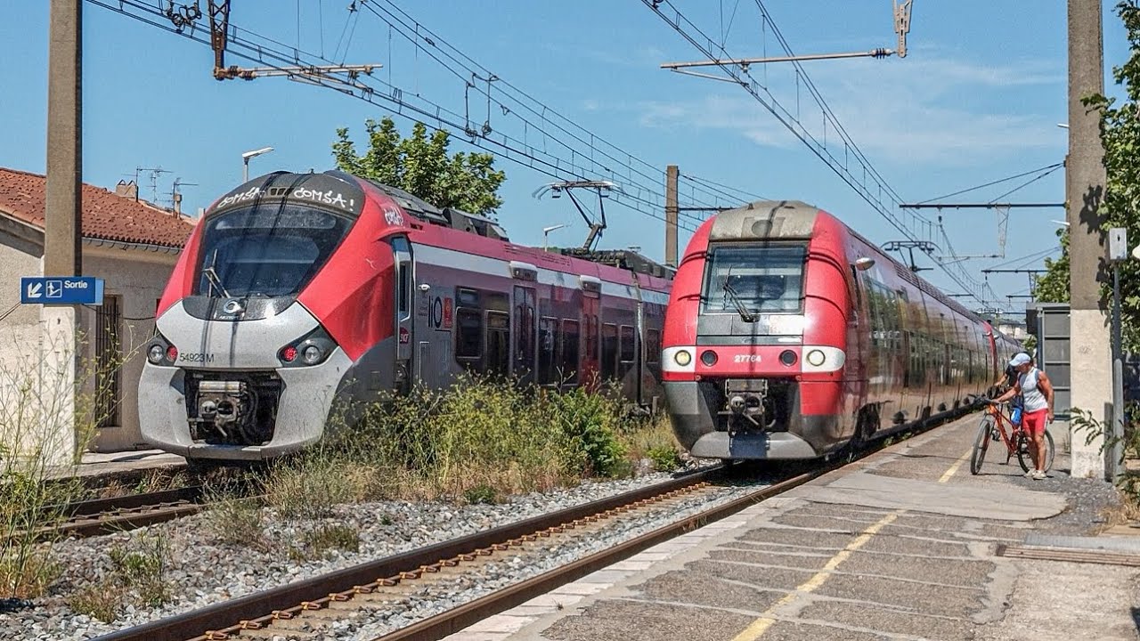 Saison 3 : Plein de trains à Frontignan , dans l'Hérault ! (Episode 2)