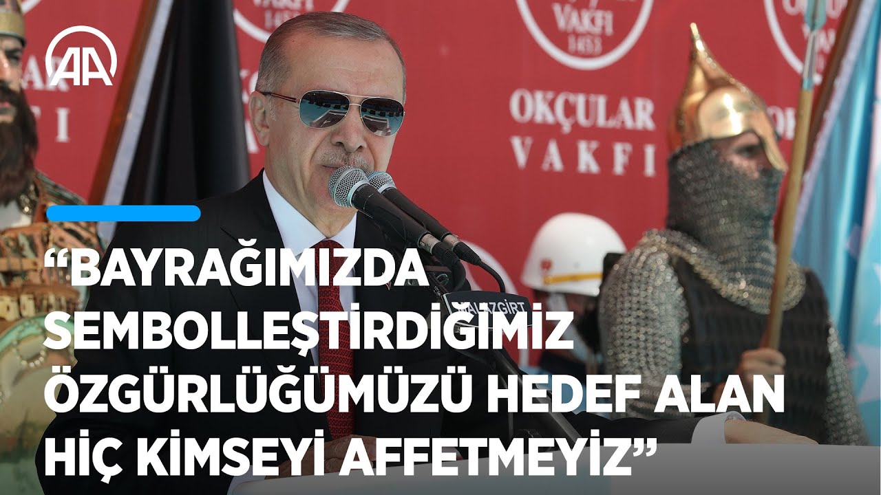 Cumhurbaşkanı Erdoğan: Özgürlüğümüzü hedef alan hiç kimseyi affetmeyiz
