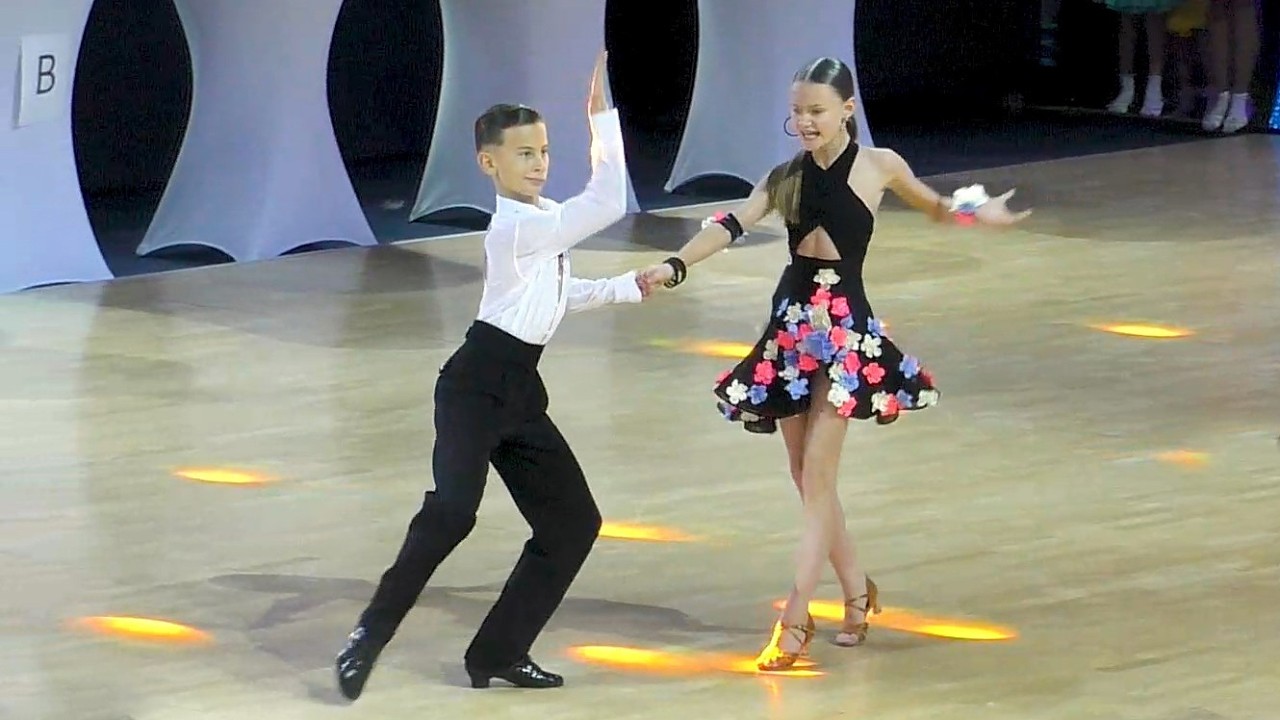 Юниоры-1 Open La  1/2: самба, ча-ча-ча, румба, пасодобль, джайв. Alliance Trophy 2024