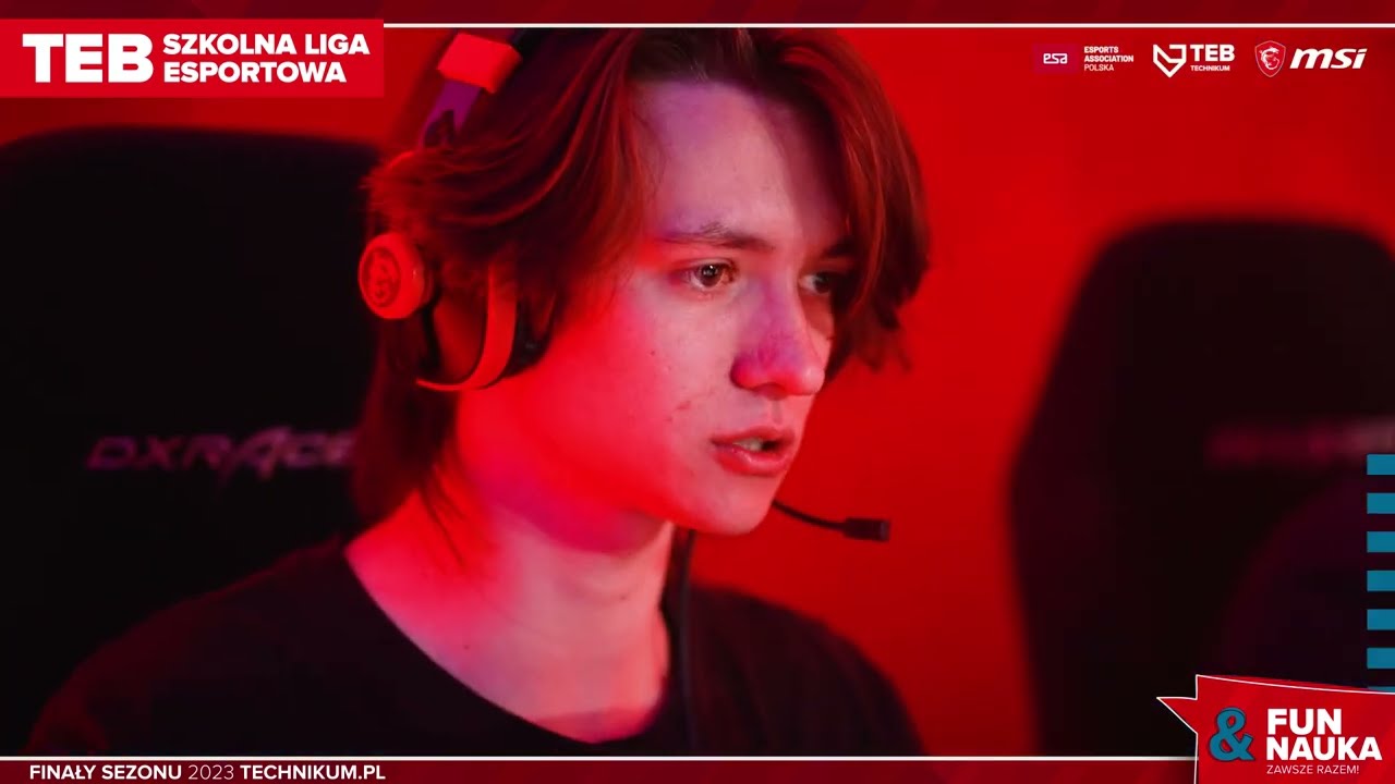 TEB Technikum - finał sezonu League of Legends 2023 - Szkolna Liga E-sportowa