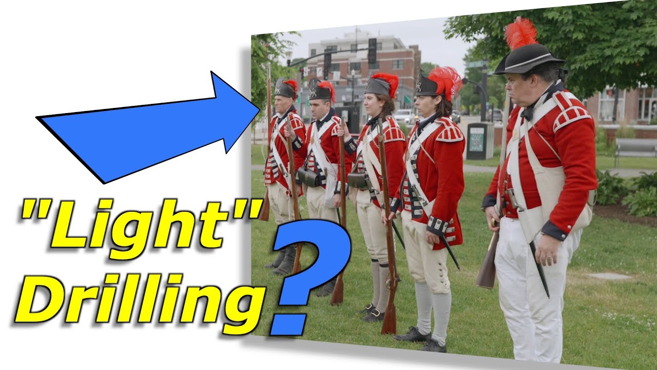 Just Some “Light” Drilling - The King's Own 4th Ft Light Company