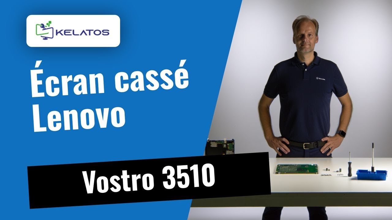 Votre Lenovo Vostro 3510 a l'écran cassé ? 🔧 Remplacement du LCD