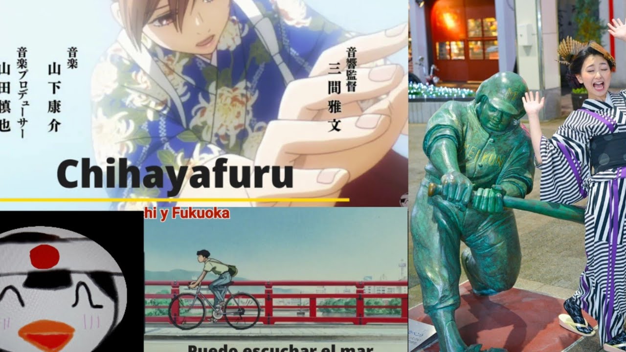 Los ANIMES más emblemáticos de cada prefectura (3 y final). (Chihayafuru, Oregairu...)