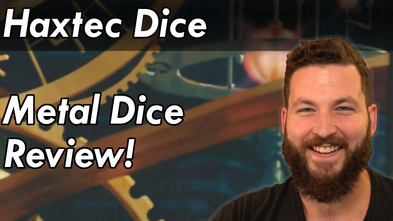 Haxtec Metal Dice Review & Giveaway! - Dungeons and Dragons Accessories