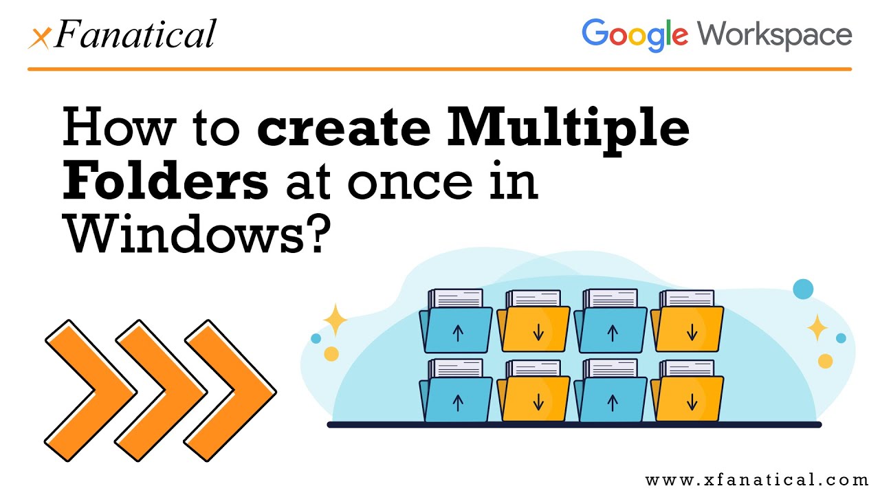 How to create multiple folders at once