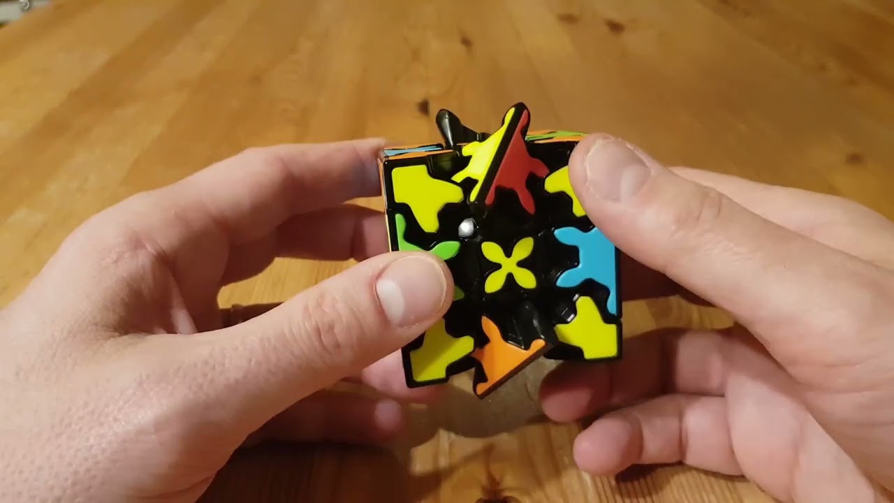 3x3 fogaskerék kocka (gear cube) kirákása kezdőknek egyszerűen, magyarul