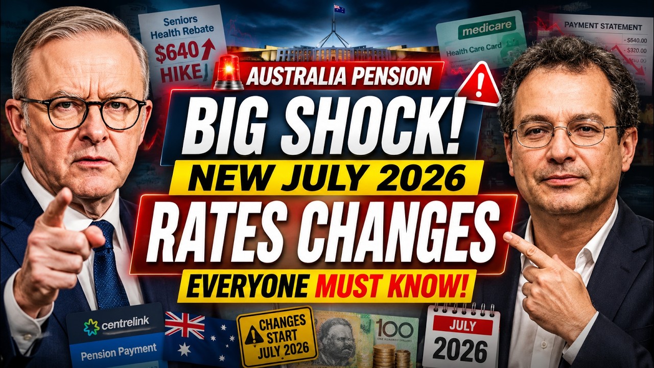 Australia Pension Big Shock! 🚨 New July 2026 Rates Changes Everyone Must Know!