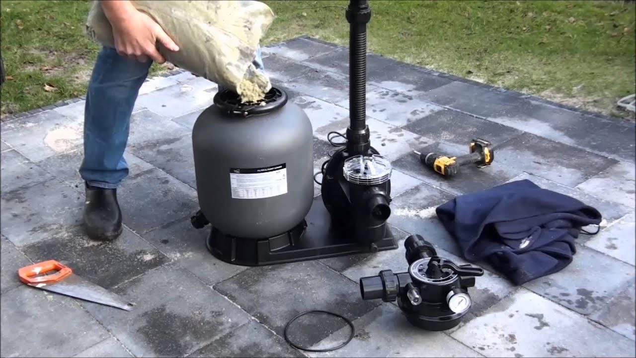 Instructie video zandfilter