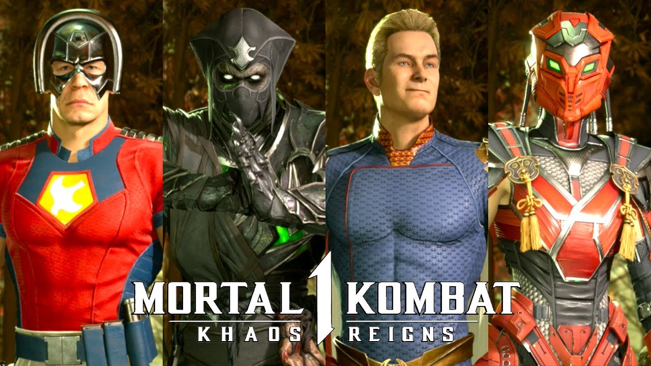 Mortal Kombat 1 Khaos Reigns - All Characters Showcase (4K 60FPS)