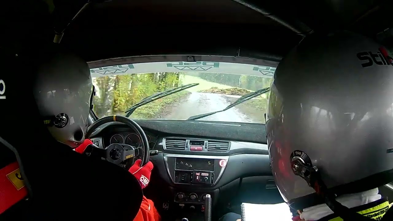Rally Šumava Klatovy 2024, RZ 2 Keply, Tuček-Dufek, Mitsubishi Lancer Evo IX