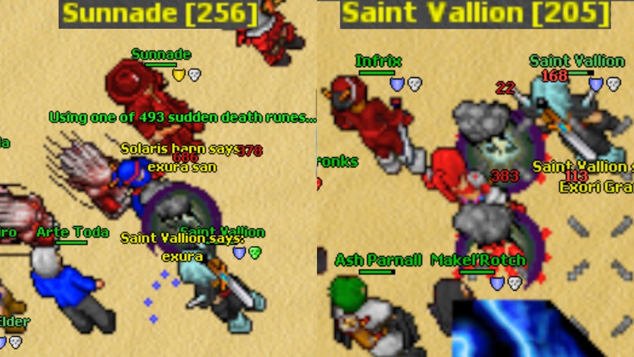 SUNNADE [TOP 1] & THE LEGEND SAINT ON VINERA DESTROYING ENEMIES(2008 8.22)