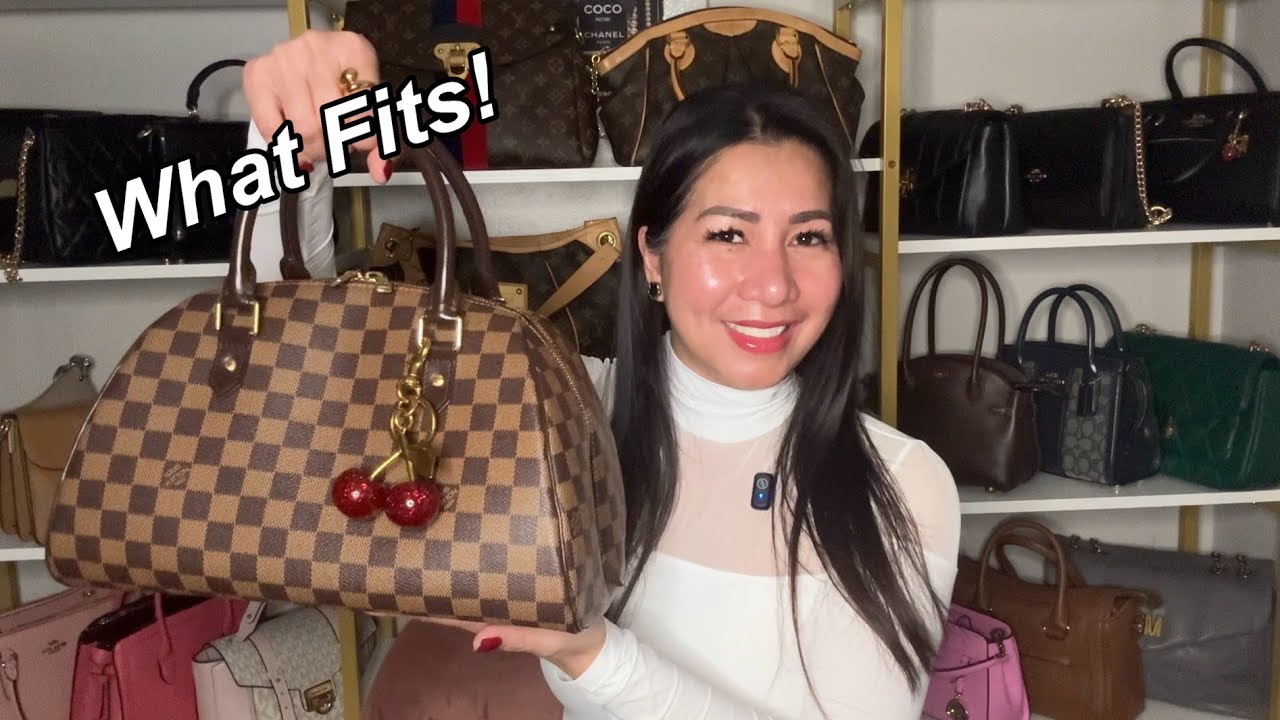 ВИНТАЖНЫЕ LOUIS VUITTON RIBERA MM/REVIEW #handbags#whatsinmybag