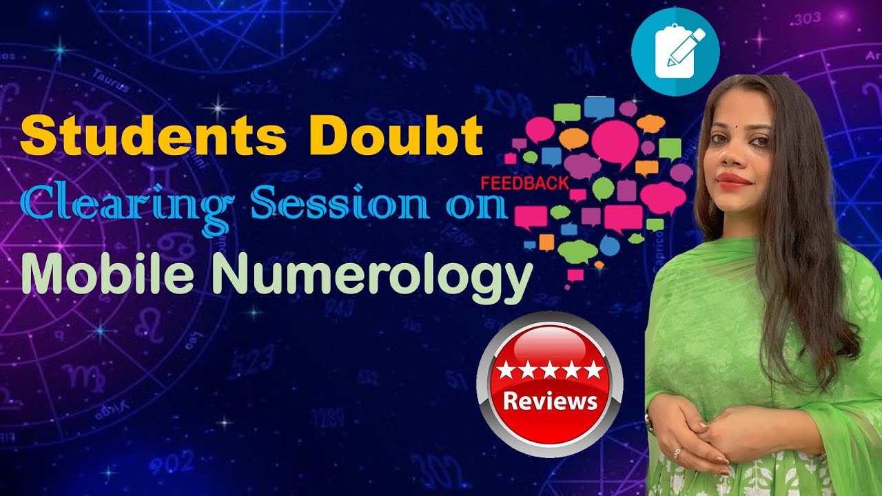 Students Doubt Clearing Session on Mobile Numerology | Swate Rohatge | Jan 2024
