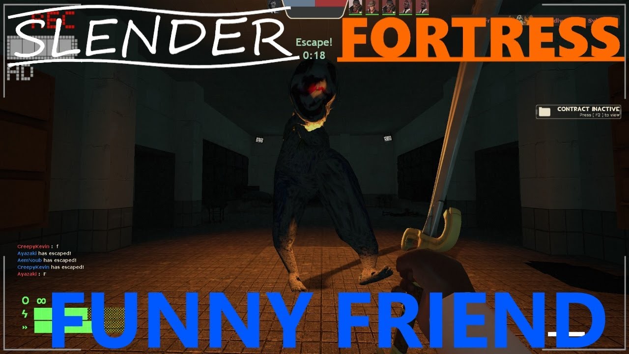 Slender Fortress - Funny Friend [Garry's Mod Nextbot | Rework!]