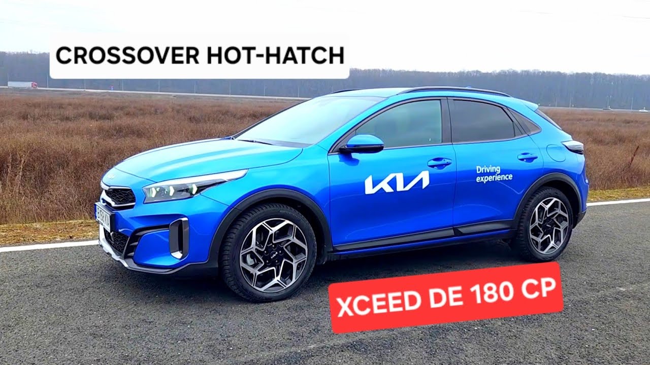 Test in premiera cu noua Kia XCeed 1.6 T-GDI 180 CP 7DCT GT Line+! Singurul Crossover Hot-Hatch 2026