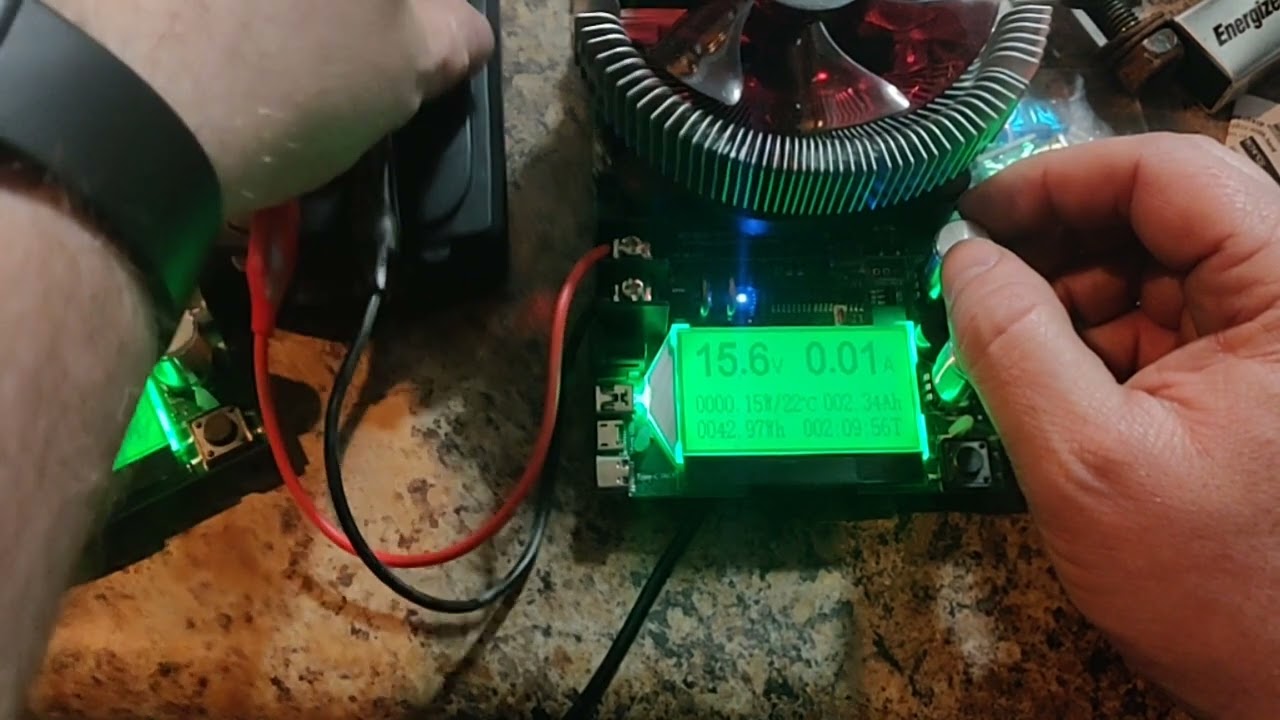 Harbor Freight Hercules 20v 2.5ah battery capacity test