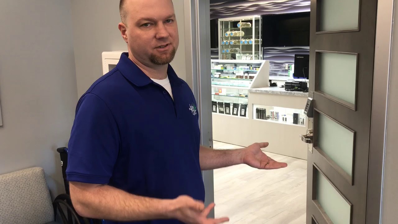 Tour the newly renovated Lake Effect medical marijuana dispensary