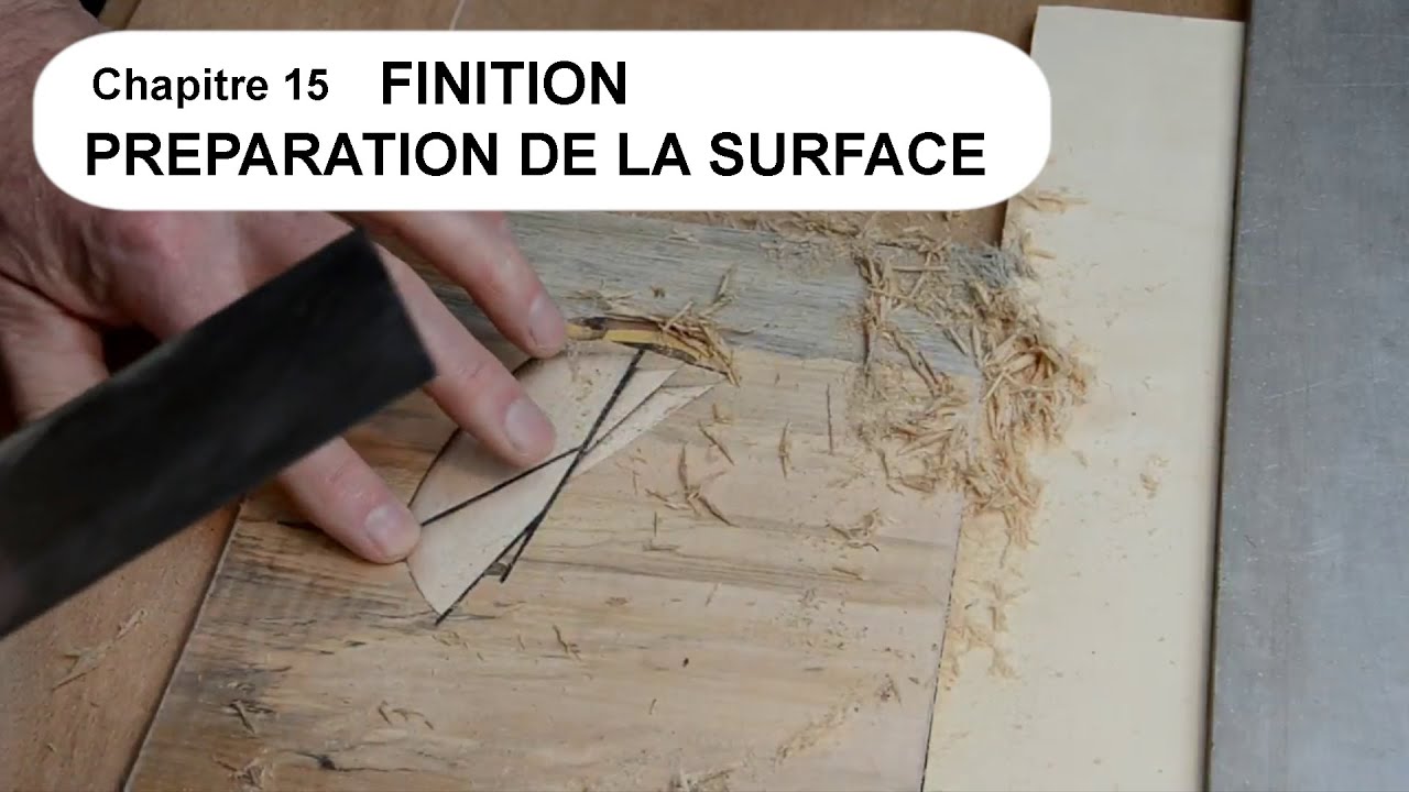 15 Finition   Préparation de la surface