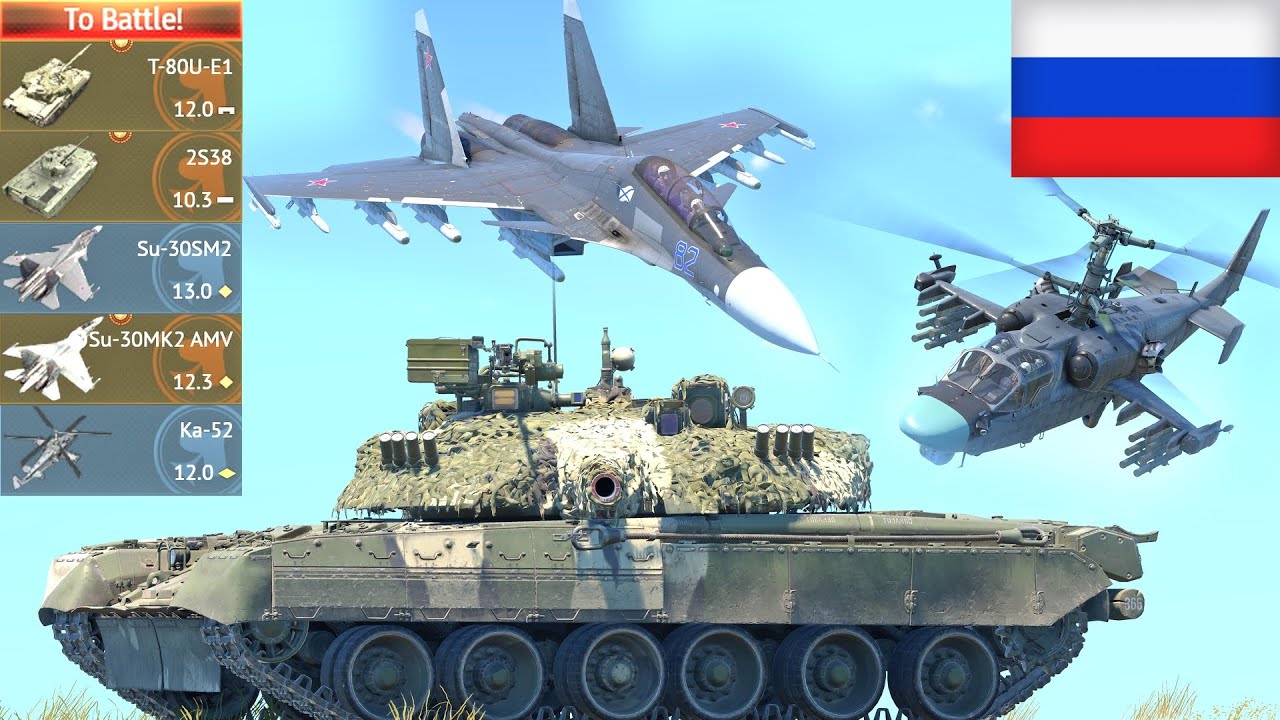 Su-30SM2 Turns Top Tier Cas Into Easy Mode💀