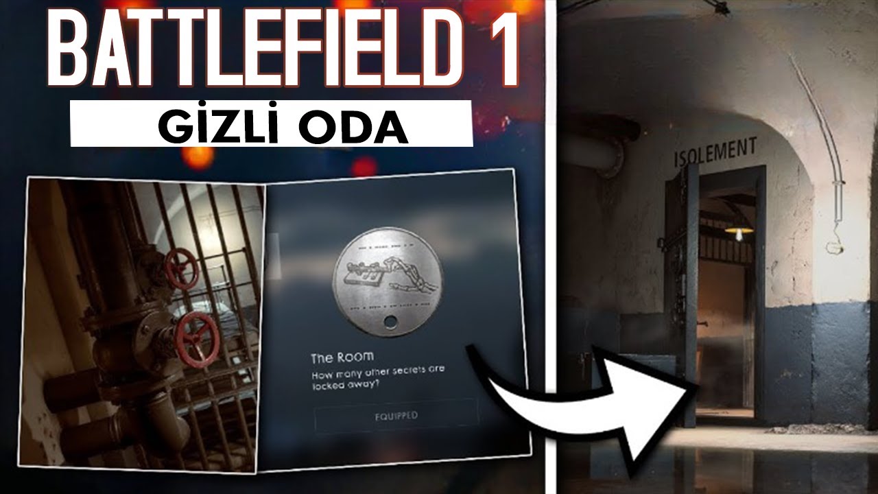 Battlefield 1'deki Gizli Oda!  GÖREVİ YAP KÜNYEYİ KAP