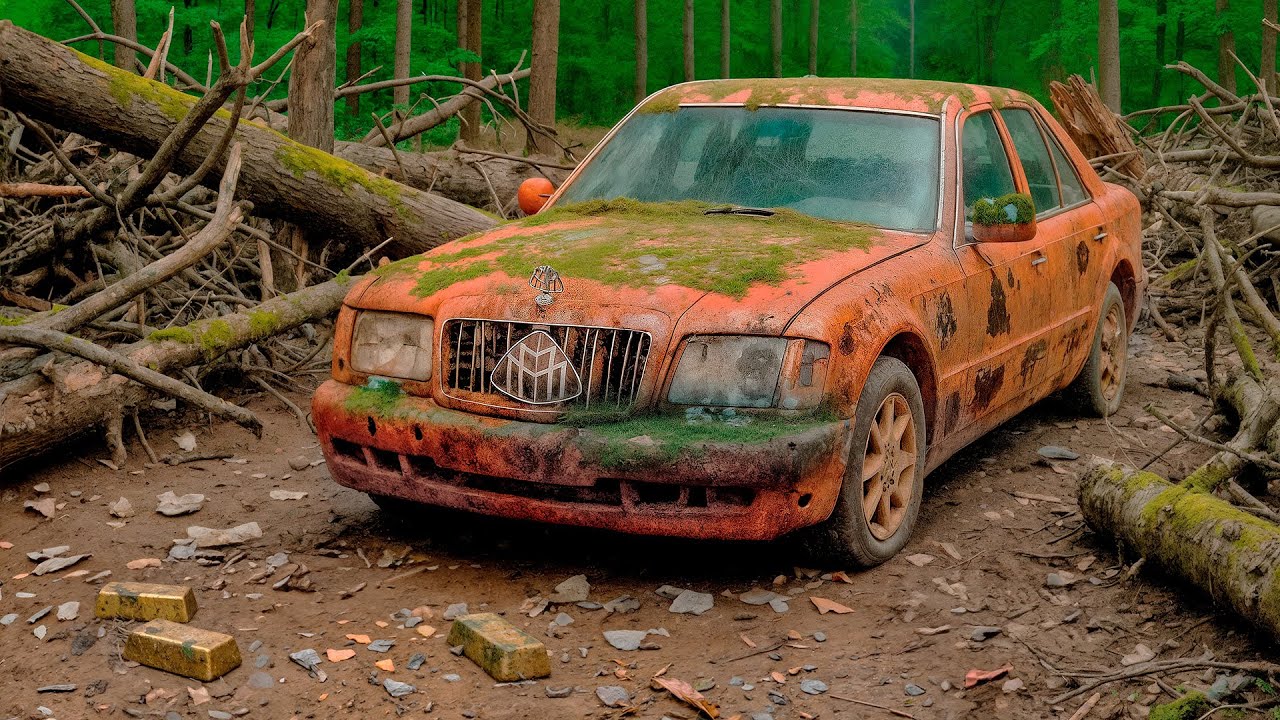 Restoration of Abandoned MERCEDES MAYBACH | Fully Restore a FORGOTTEN LUXURY Car For 40 Years