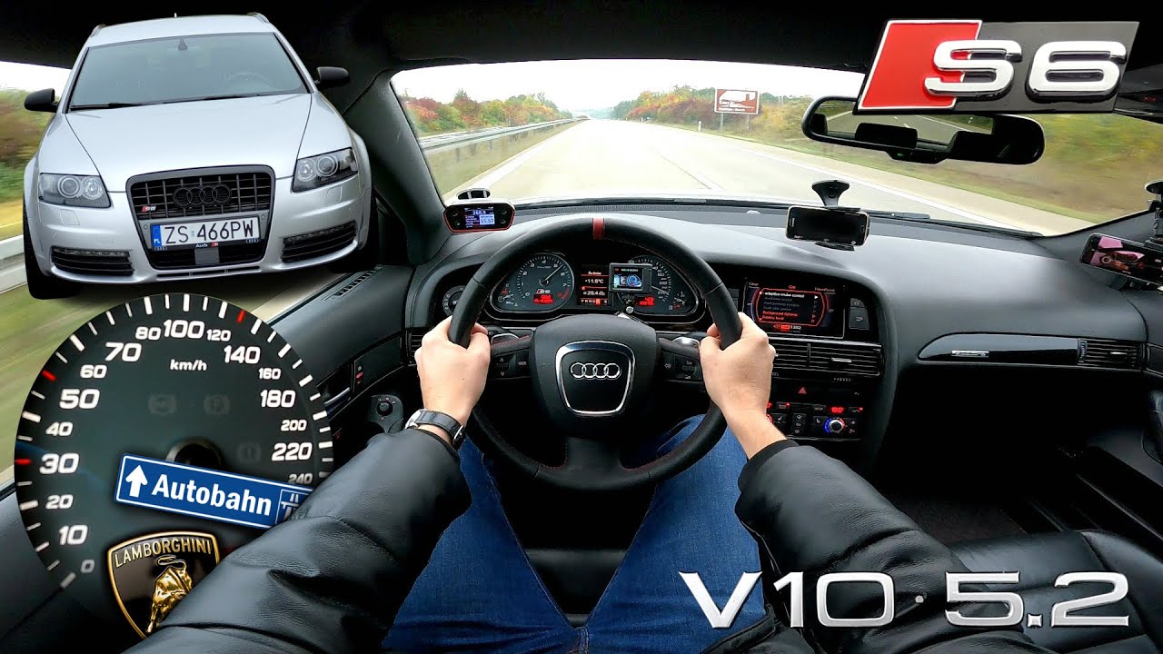 2007 Audi S6 5.2 V10 (435 KM) | V-MAX, 100-200, 200-250 km/h. Prezentacja i PRÓBA AUTOSTRADOWA.