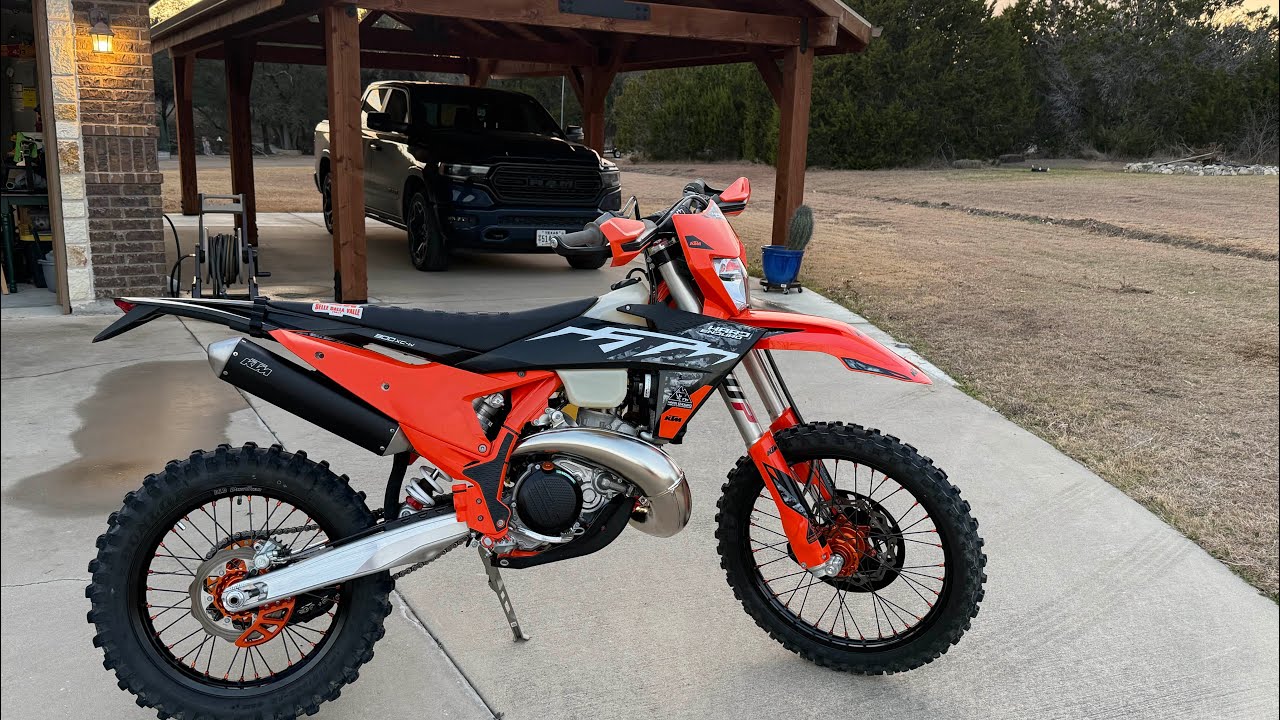 2025 KTM 300XC-W Hardenduro Tug Strap Installation