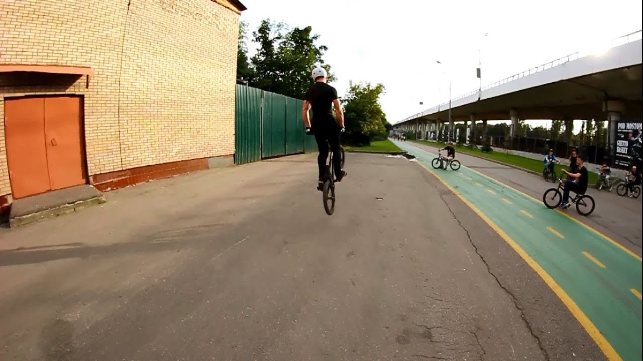 Костя Материнко заказ трюка для Game Of Bike 4130 BMX