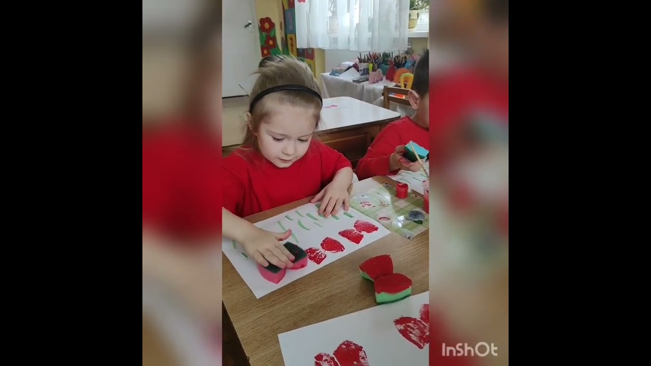 Кольоровий тиждень.День червоний.(Тячівський ЗДО ясла-садок N5)