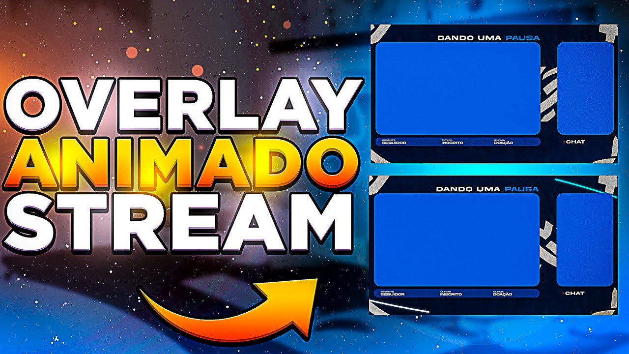 Como fazer um Overlay de Just Chatting ANIMADO para a sua live!!!