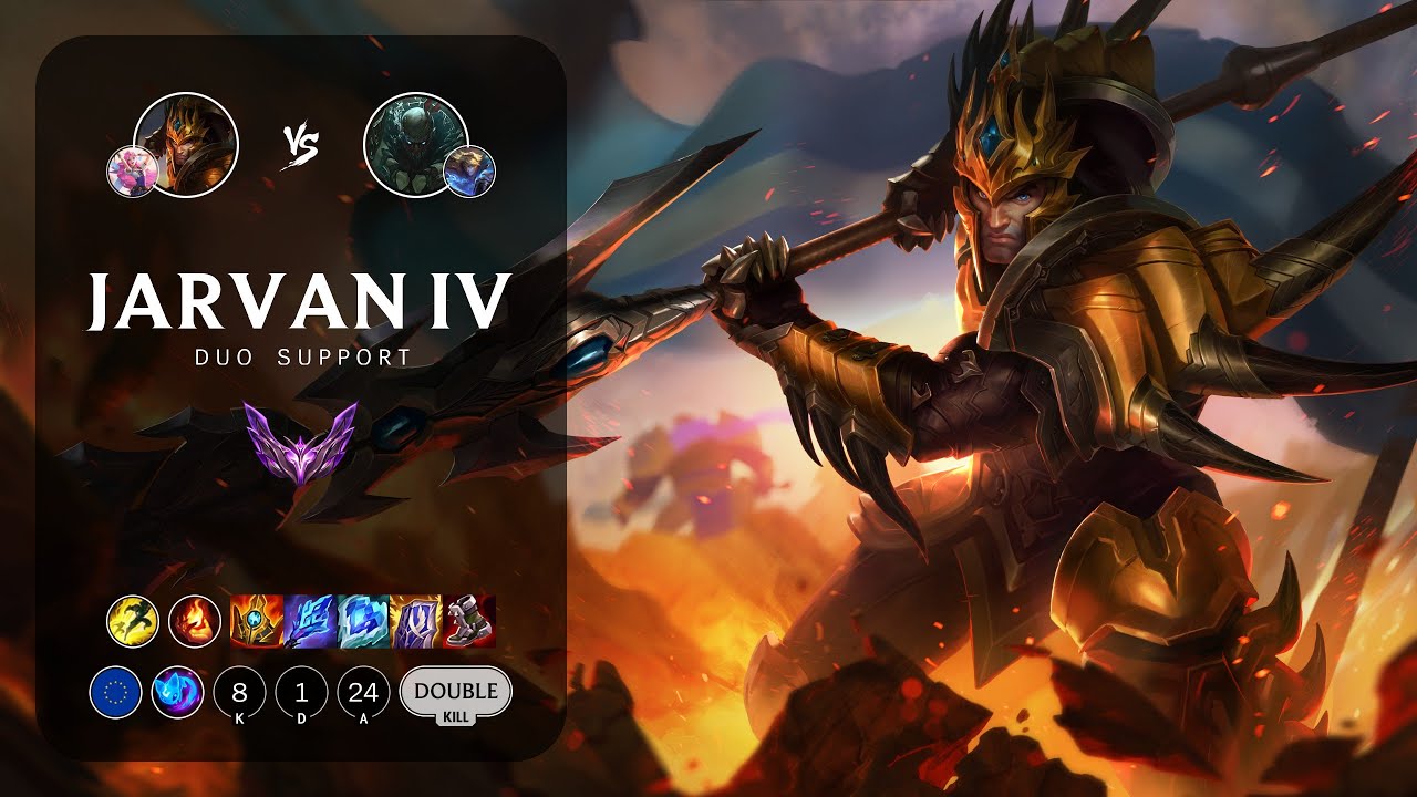 Jarvan IV Support vs Pyke - EUW Master Patch 13.13
