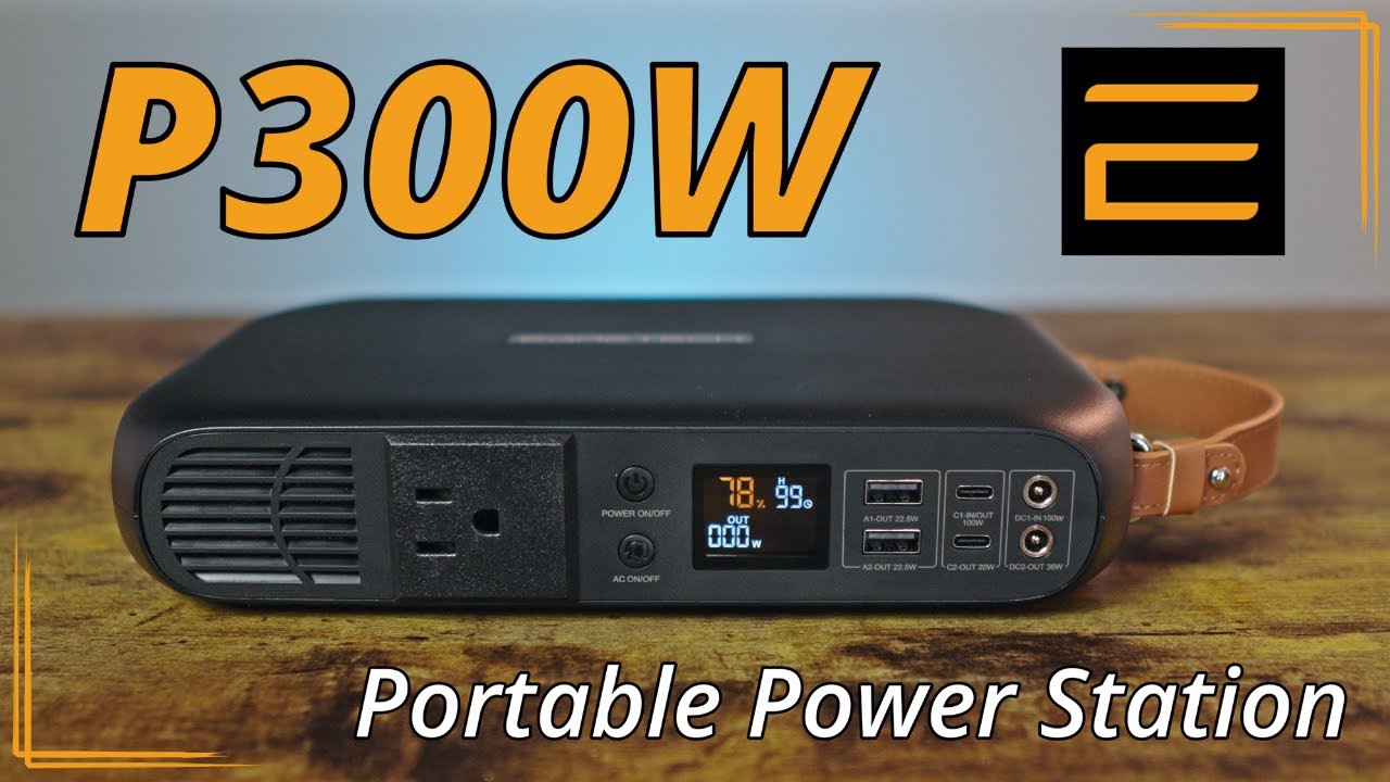 Egretech Plume 300 Portable Power Station / Power on the go!