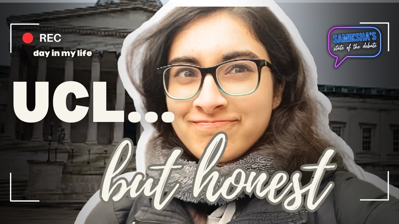 A Day in My Life at UCL (But Honest)