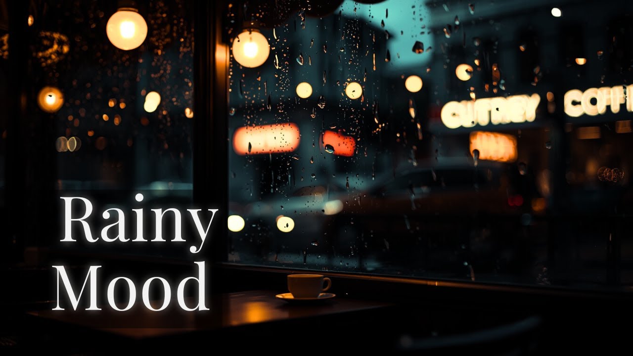 Rainy Café Mood ☔ Cozy Lofi Jazz for Calm Nights