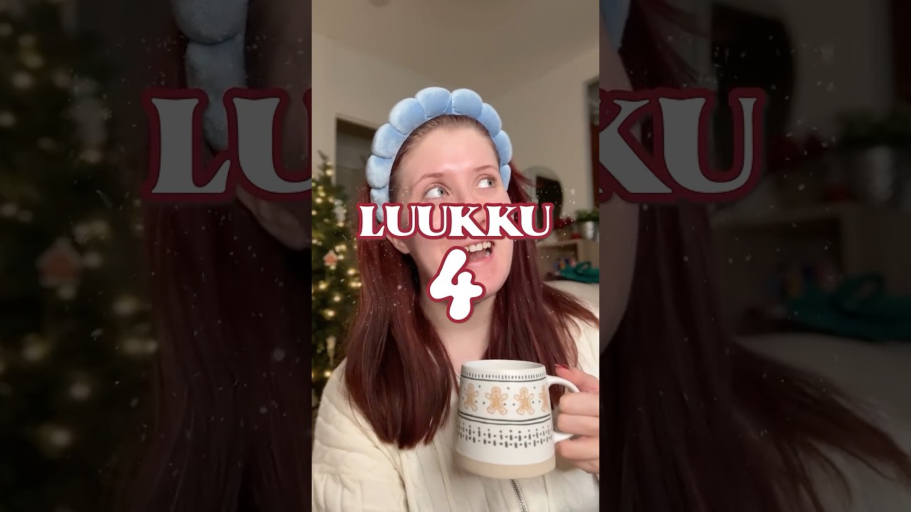 Jouluinen my day!🎅❤️ | Luukku 4 #holidayswithyoutube
