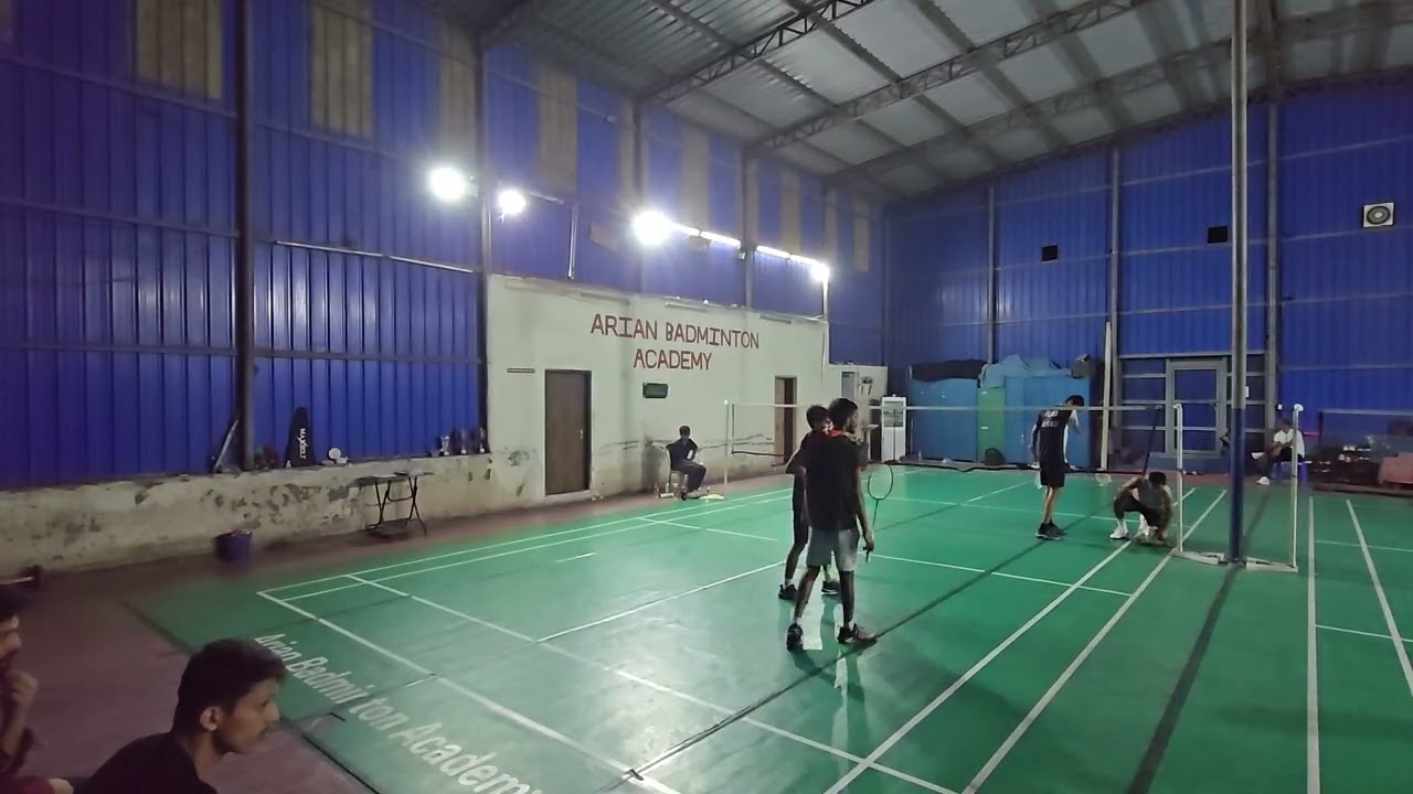 Semifinal match 1 🔥 Arnab/Akash vs Noman/Jawad | ARIAN Ramadan Badminton Tournament 2026
