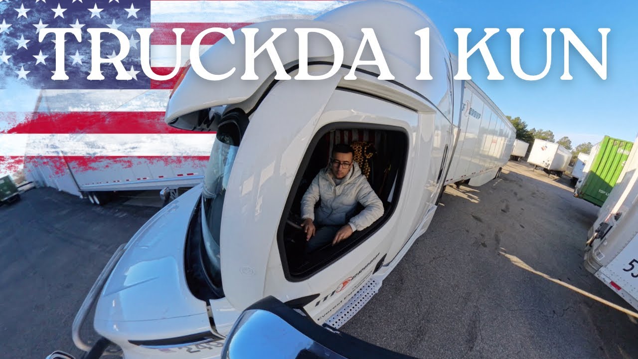 🇺🇸Amerkada Truckda 1 kunim qande o’tadi?
