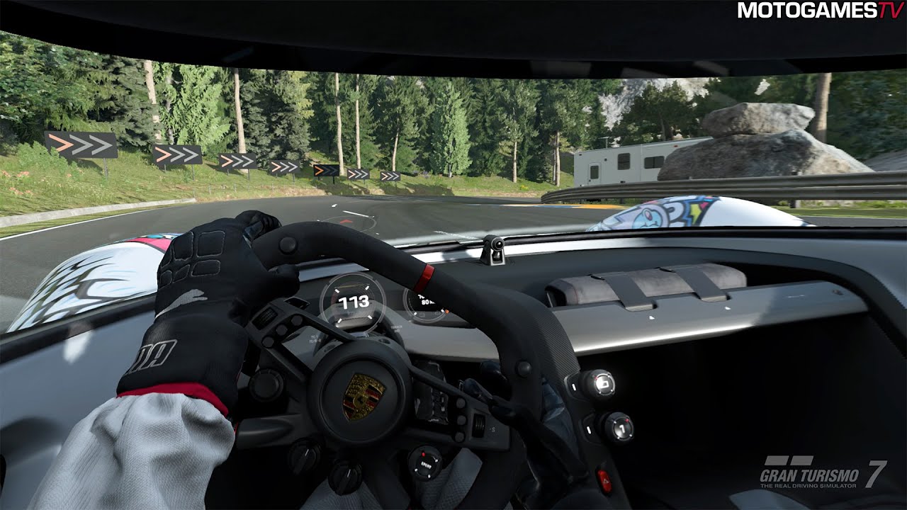 Gran Turismo 7 VR - Porsche Vision Gran Turismo Gameplay