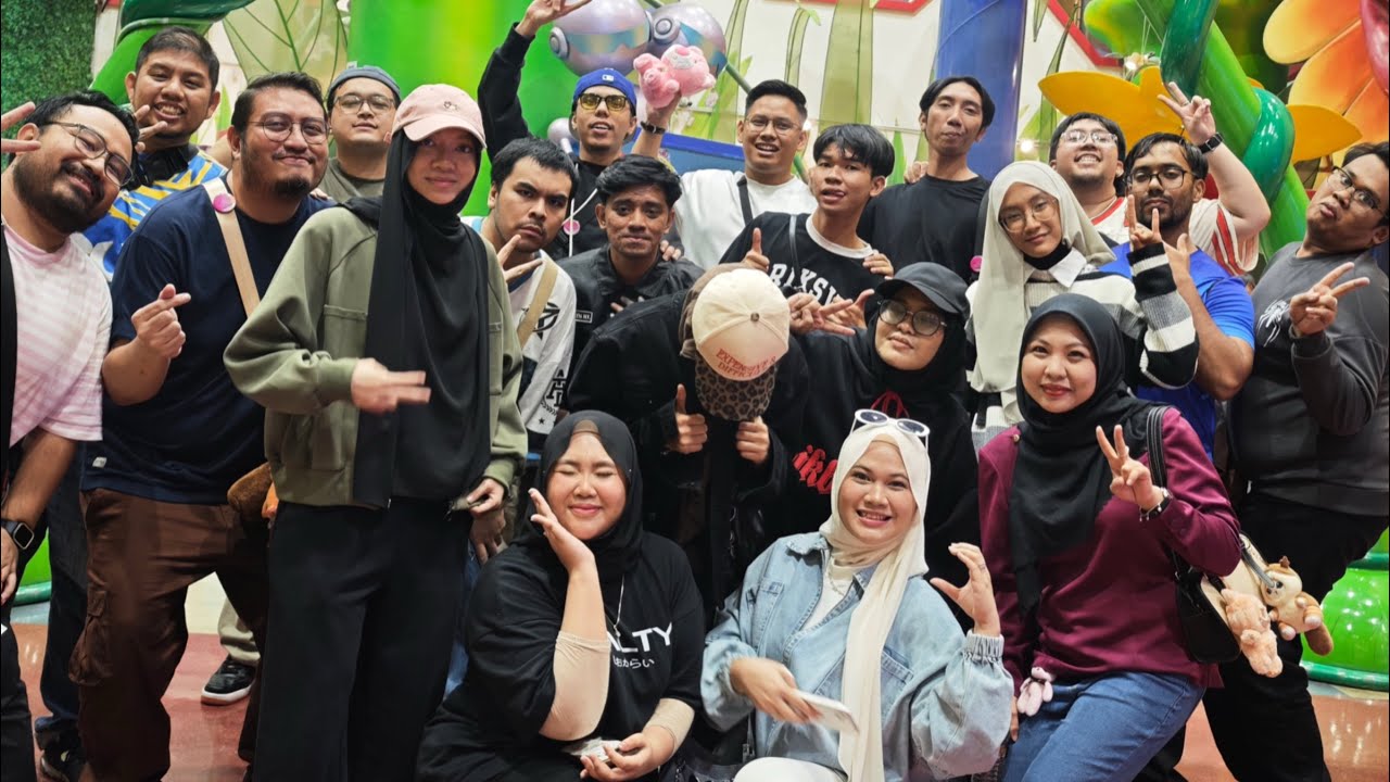 GAMERS MALAYSIA BUAT KECOH DI THEME PARK! | NGMY Day Out 🤳🏻 (Times Square)