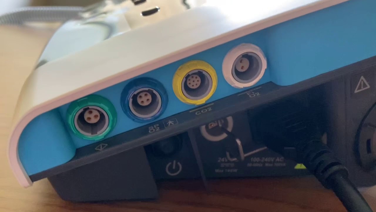 Initial Setup & Overview - Breas Vivo 65 Ventilator