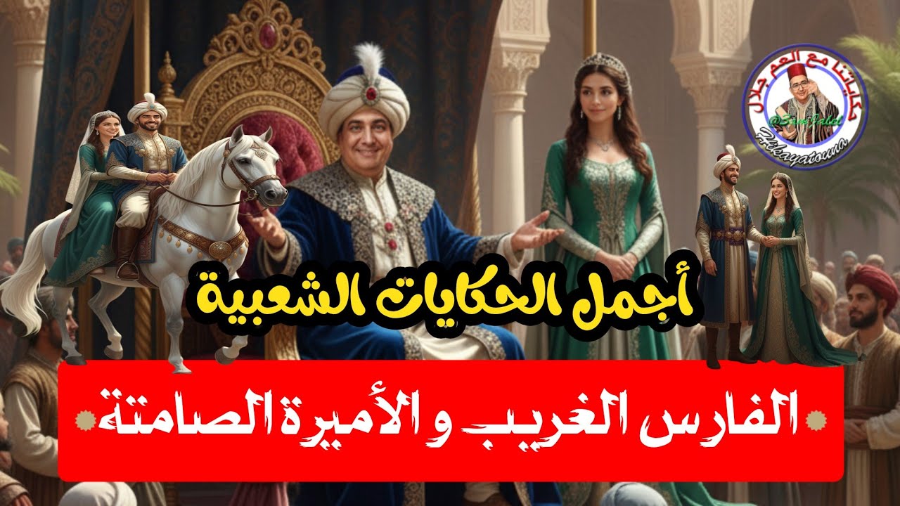 الفارس الغريب و الأميرة الصامتة - من الحكايات الشعبية القديمة و الجميلة جدا - من حكايات العم جلال