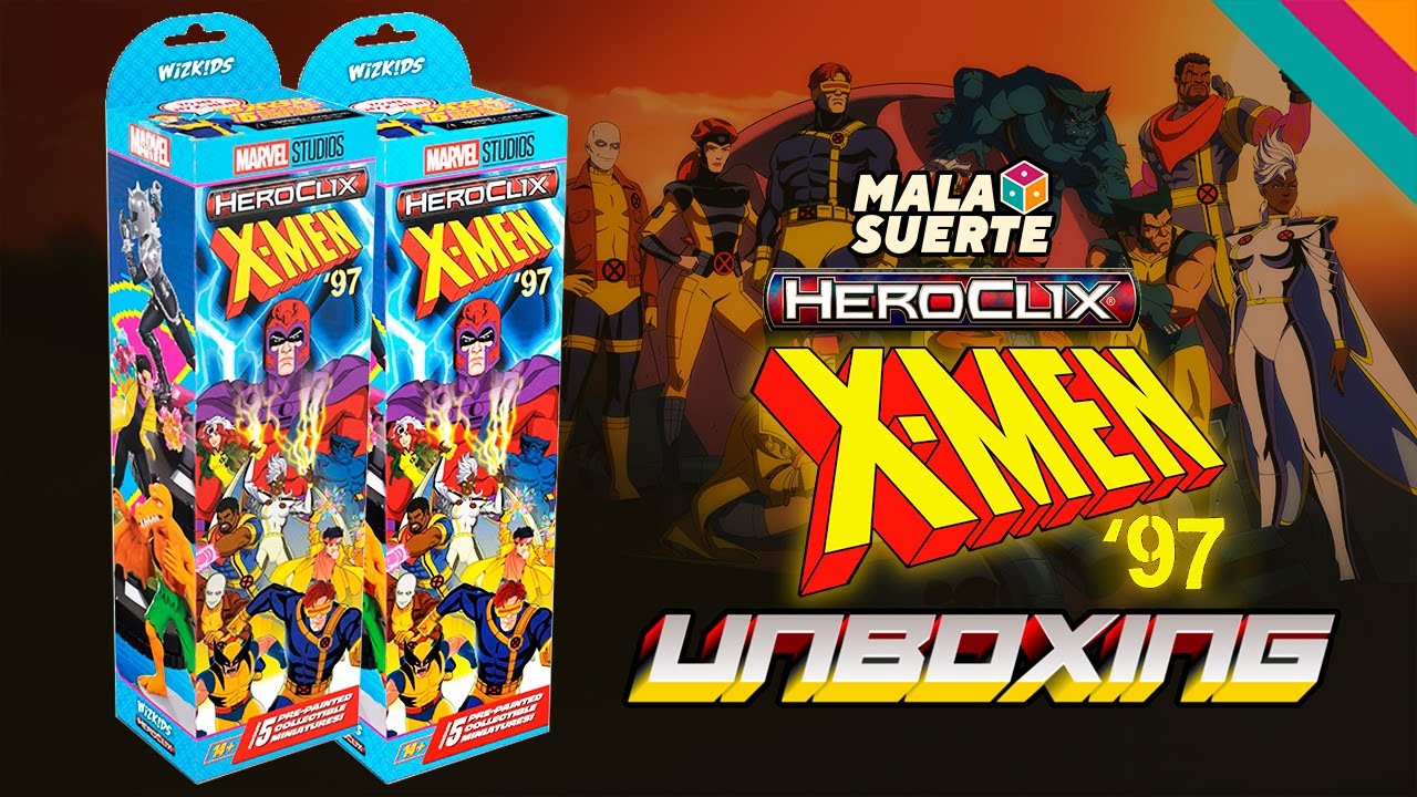 UNBOXING MARVEL HEROCLIX "Xmen 97" | 