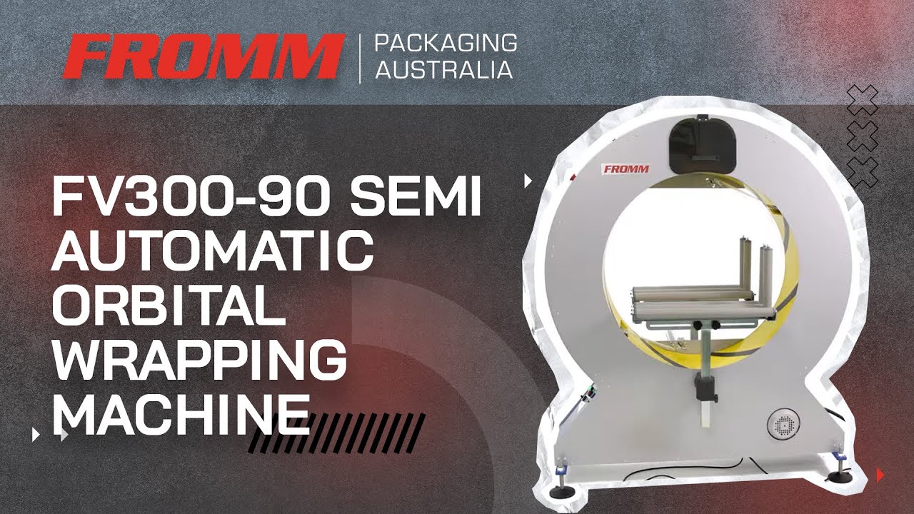 Fromm FV300-90 Semi Automatic Orbital Wrapping Machine